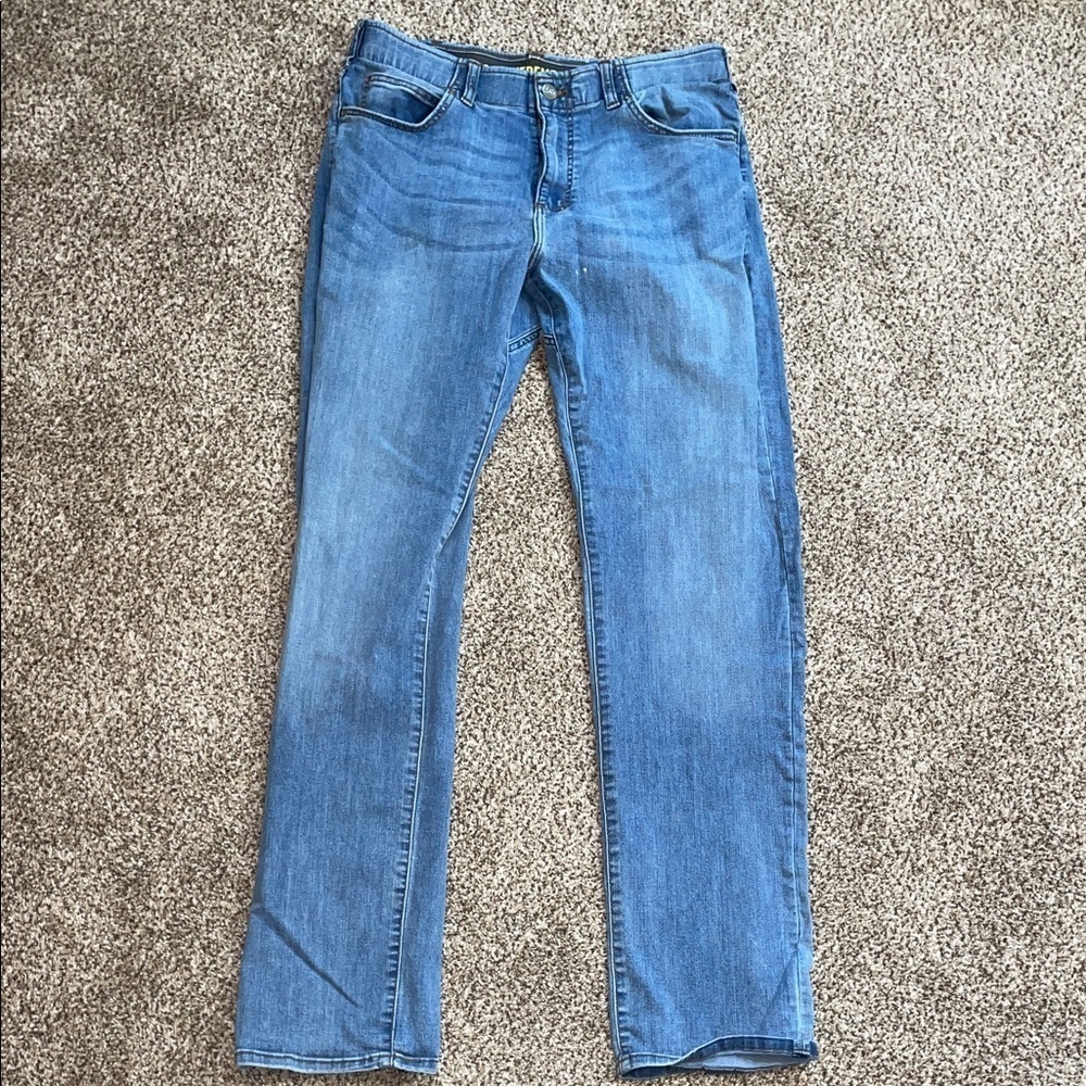 💜Lee Men's Straight Blue Jeans